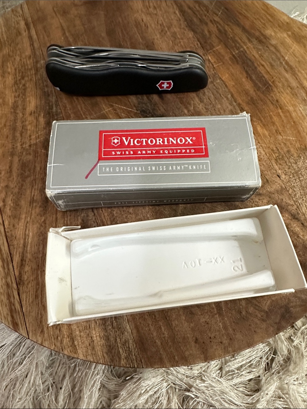 Victorinox Fireman Cyrk Black Swiss Army Knife #54867 With Original Box - Picture 15 of 15